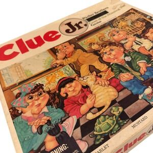 Parker Brothers Clue Jr Case of the Missing Pet Board Game Vintage 1989 Tested